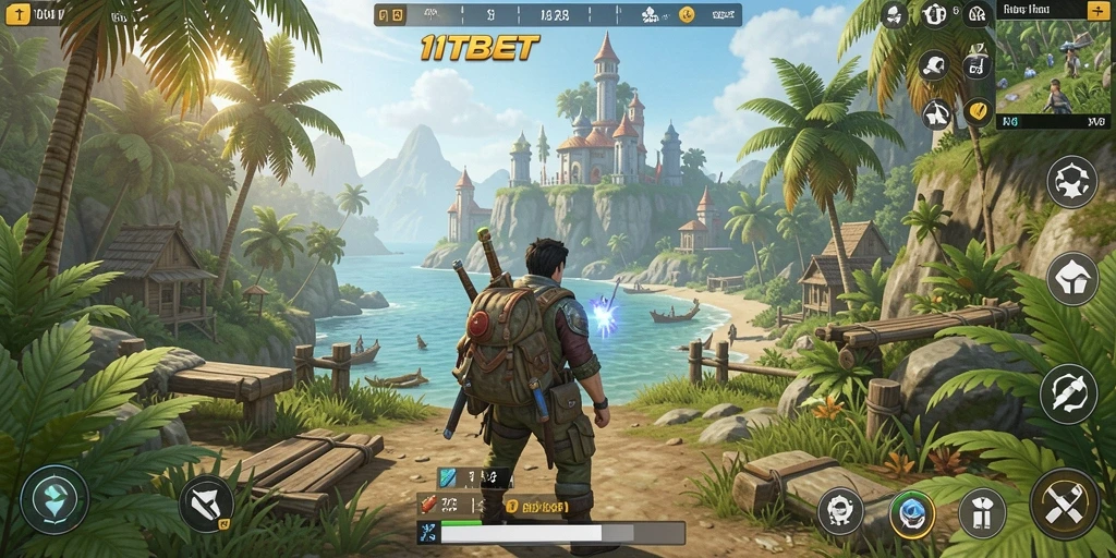 Gameplay interaktif dan dunia terbuka di 11TBET.