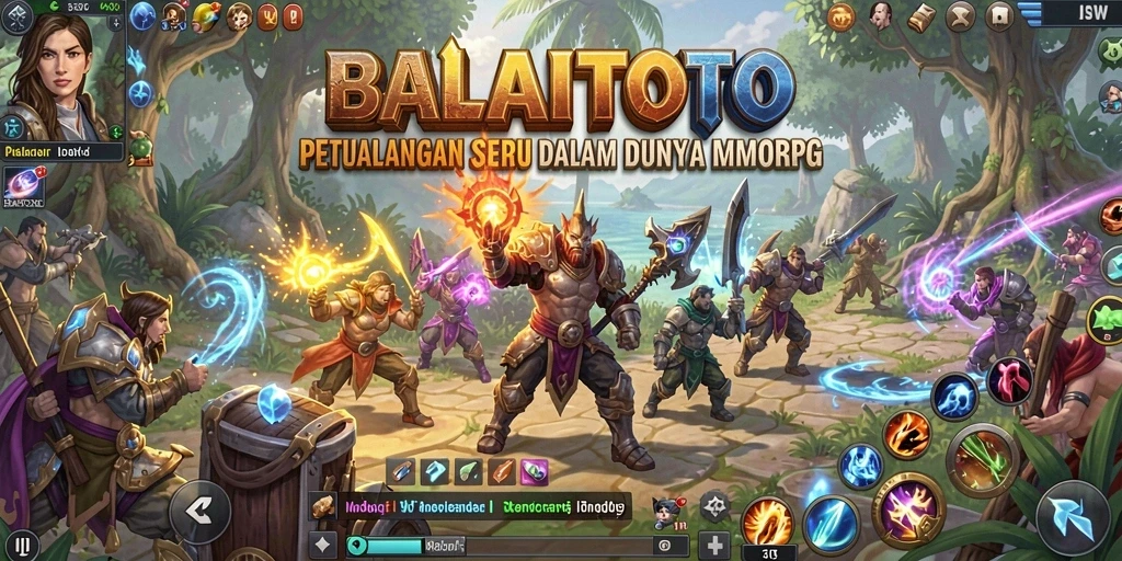 Screenshot gameplay BALAITOTO yang menampilkan aksi seru dalam MMORPG.