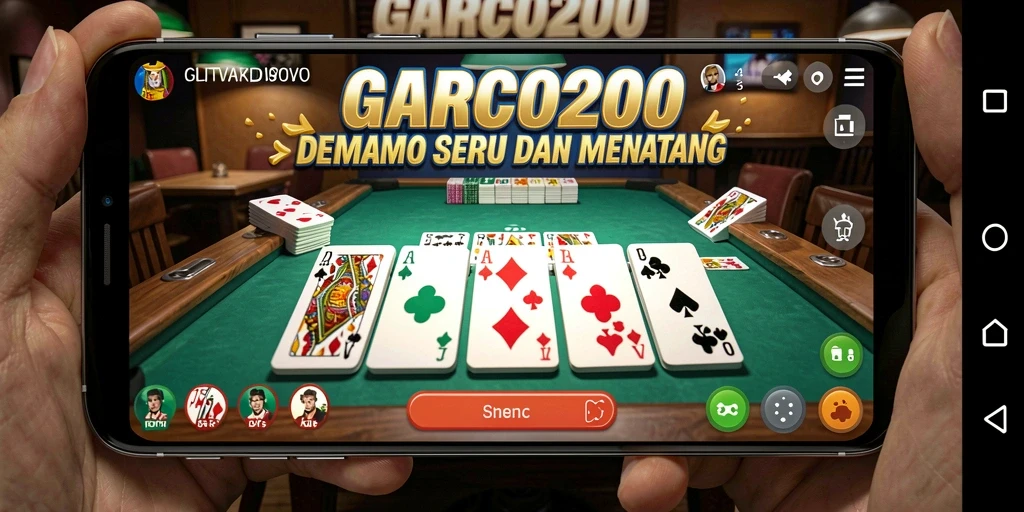 Tampilan gameplay GARCO200 yang menarik dan penuh warna.