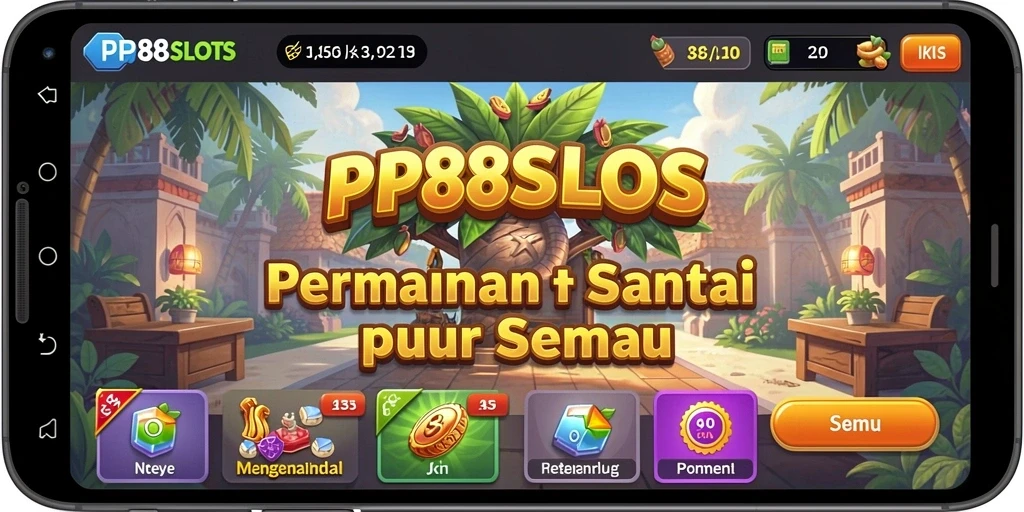 Tampilan gameplay PP88SLOTS yang penuh warna dan seru.