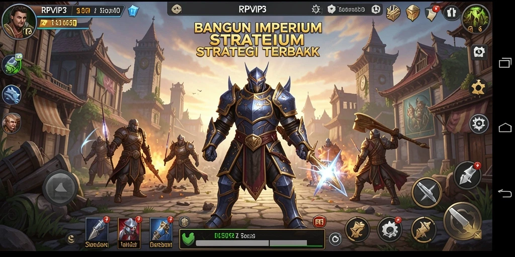 Tampilan gameplay RPVIP3 yang penuh strategi dan aksi.