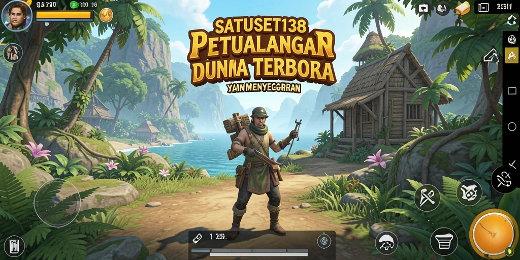 Gameplay SATSET138 menampilkan dunia terbuka yang menakjubkan dan interaktif.