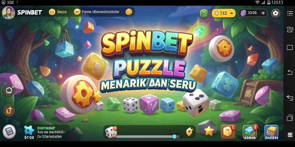 Tampilan gameplay SPINBET yang seru dan menantang di setiap level.