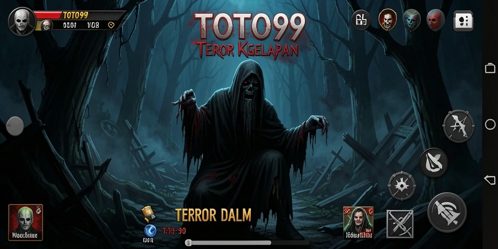 Screenshot TOTO99 menampilkan suasana mencekam dan gameplay yang intens.
