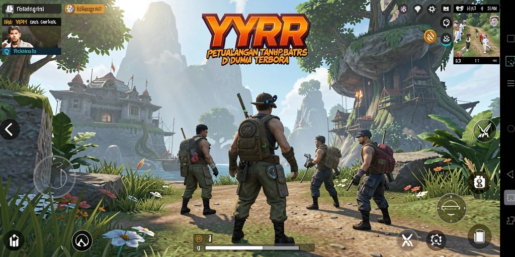 Gameplay mengesankan di dunia terbuka YYRR.